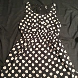 LG Forever 21 Sleveless Polka Dot Dress